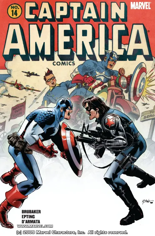 No 1 The Winter soldier is cover for the best captain America comics