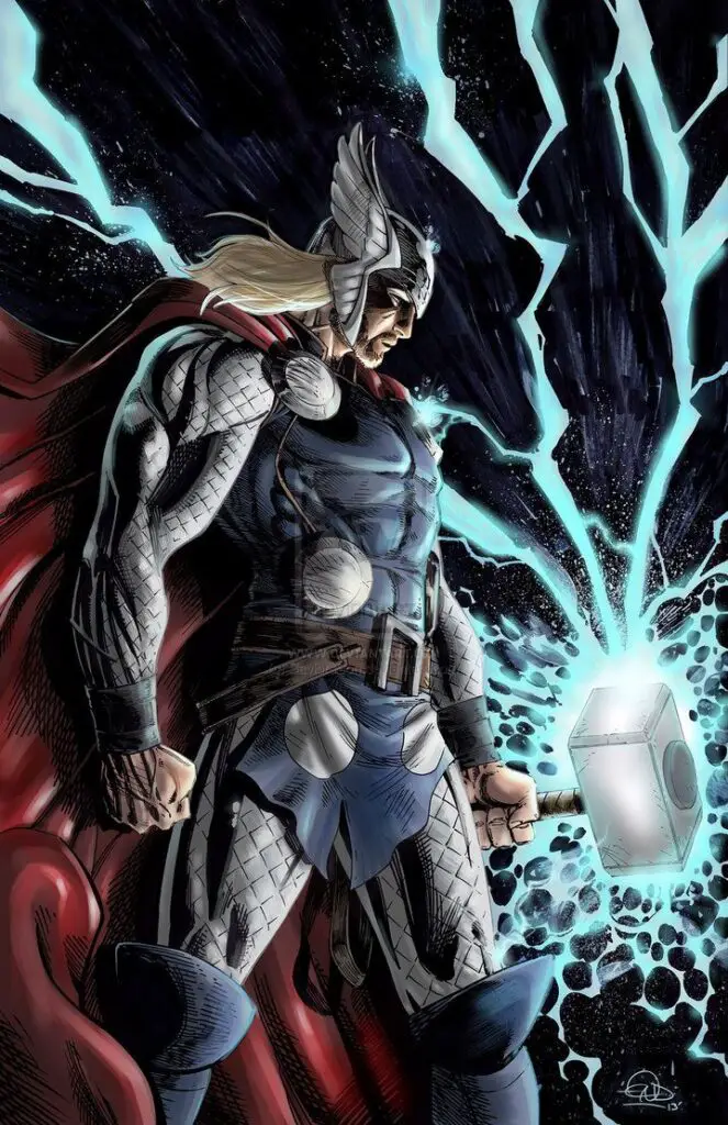 image of Thor for top 10 most powerful avengers post