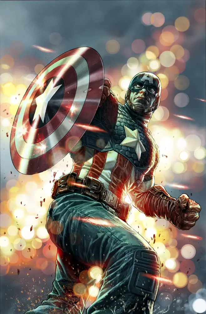 image of Captain America for top 10 most powerful avengers post