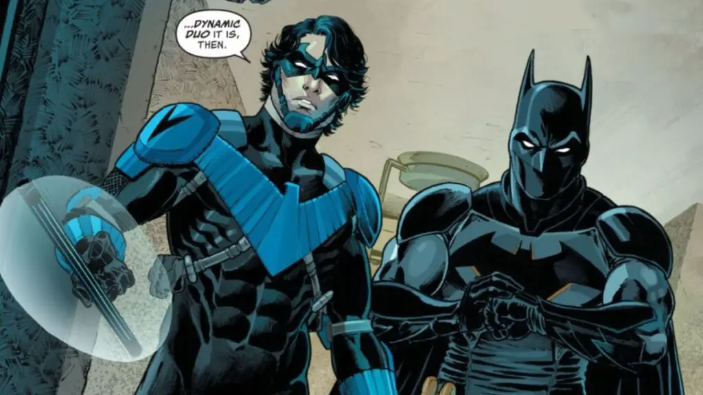 image of Nightwing and Batman