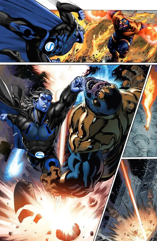 Thanos v Death Seed Sentry