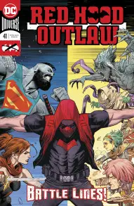 cover image of a red hood comic