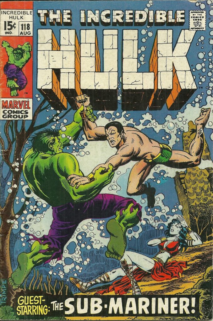 image of namor fighting hulk for Namor Comics, The Original Mutant post