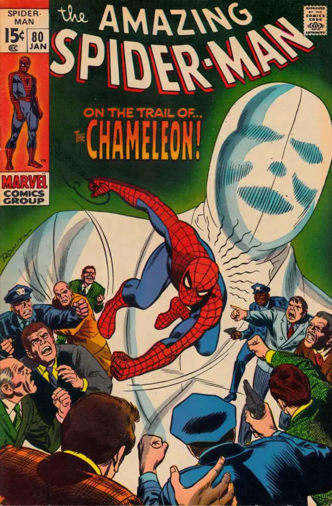image of Chameleon for Marvels Chameleon Comics post